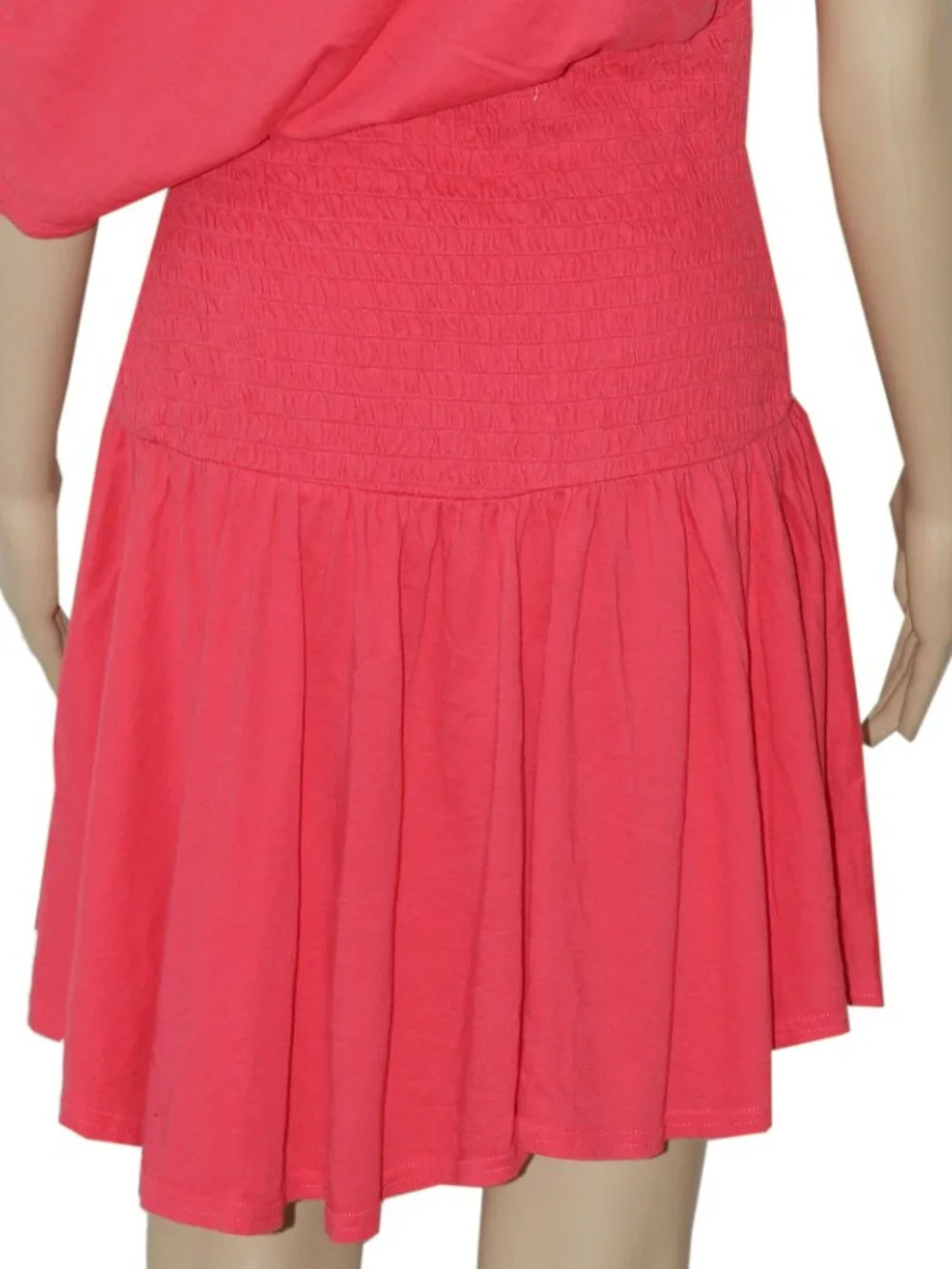 Free People Free-Est Scorching Hot Mini Dress Off-The-Shoulder Smocked M